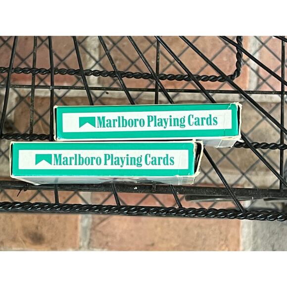 (2) Decks Vintage 1989 Marlboro Playing Cards - Picture 2 of 3